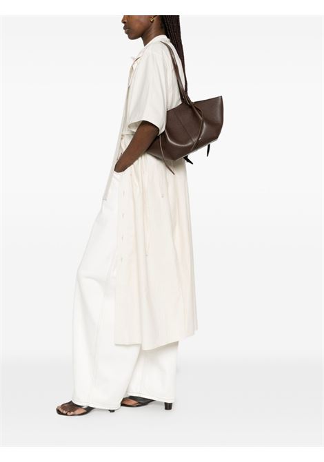 Borsa Mochi in pelle caffe YUZEFI | MOCHI-YUZCO-HB-MOL038