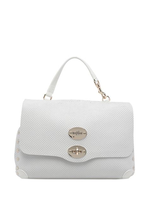 ?Postina S Amoretto? Bag in White Reptile Leather ZANELLATO | 068000-2200000 SZ1196