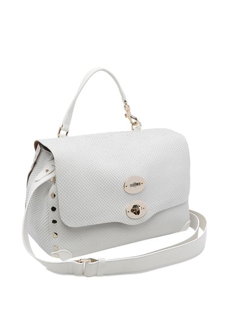?Postina S Amoretto? Bag in White Reptile Leather ZANELLATO | 068000-2200000 SZ1196