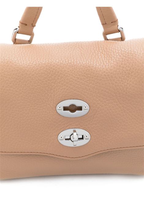 ?Postina BABY? bag in camel-colored hammered calfskin ZANELLATO | 068010-0040000 BABYZ0294