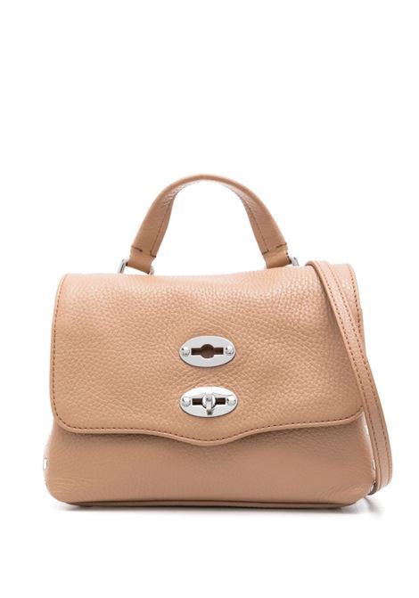 ?Postina BABY? bag in camel-colored hammered calfskin ZANELLATO | 068010-0040000 BABYZ0294