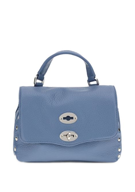 ?Postina BABY? bag in blue hammered calfskin leather ZANELLATO | 068010-0040000 BABYZ0577