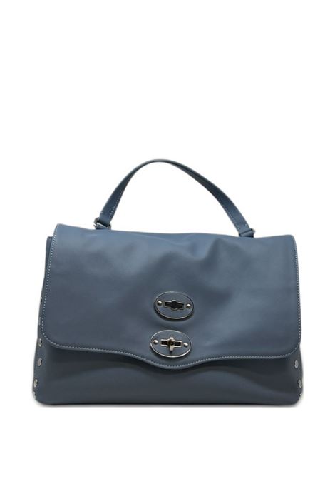 ?Postina S? bag in light blue leather ZANELLATO | 068010-1910000 SZ0618
