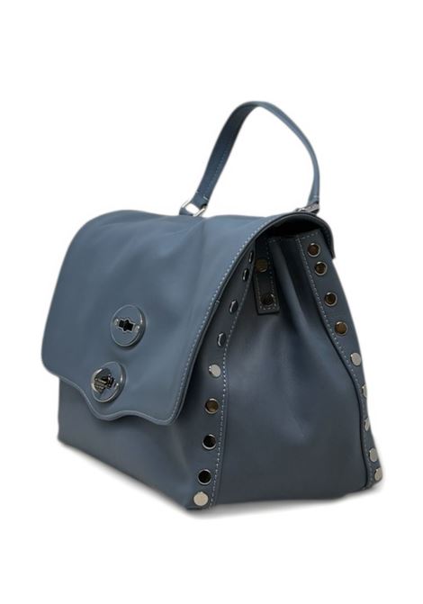 ?Postina S? bag in light blue leather ZANELLATO | 068010-1910000 SZ0618