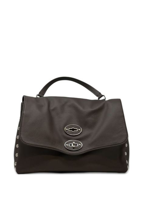 ?Postina S Saeta? bag in chocolate-brown leather ZANELLATO | 068010-1910000 SZ1154