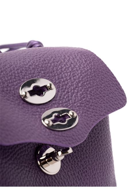 Purple leather ?Postina Super Baby? bag ZANELLATO | 068450-0720000 SBABYZ0741