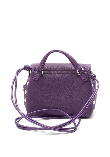 Purple leather ?Postina Super Baby? bag ZANELLATO | 068450-0720000 SBABYZ0741