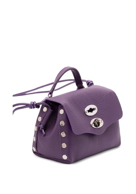 Purple leather ?Postina Super Baby? bag ZANELLATO | 068450-0720000 SBABYZ0741