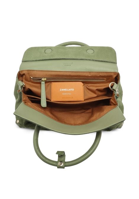 Borsa Dotta amoretto baby in pelle verdino ZANELLATO | 068750-2200000 BABYZ0484