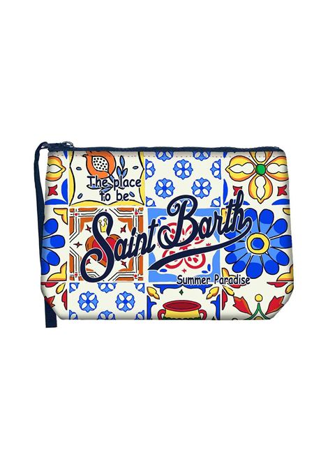 Pouch Aline Maiolica MC2 | ALINE-MAJ STAMP10