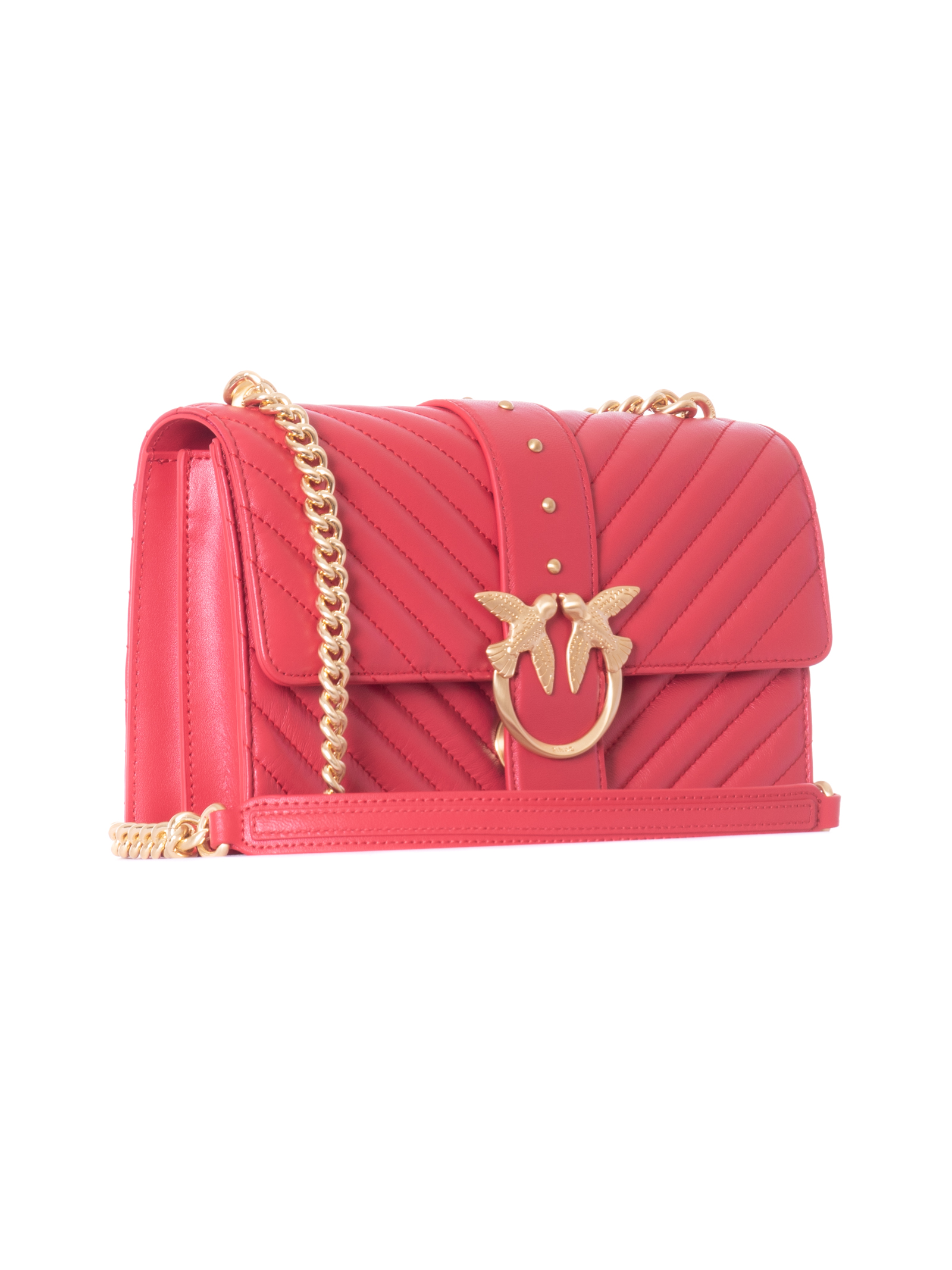 Borsa Pinko in Pelle Nera, Modello Love Classic Icon V Quilt,\u0026nbs