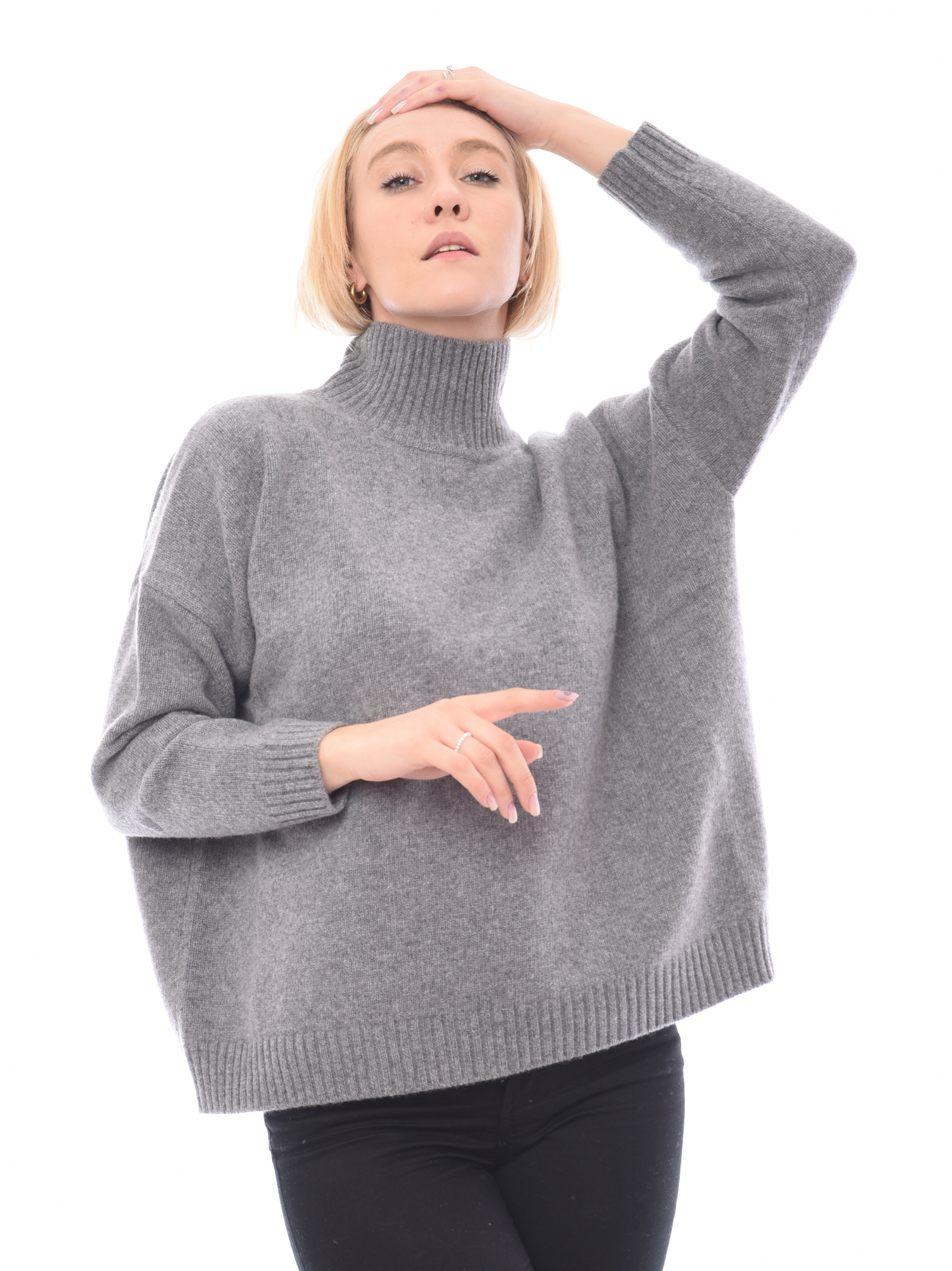 weekend carded wool yarn sweater 