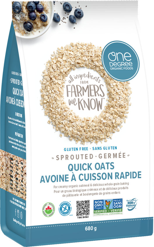 organic gluten free quick oats