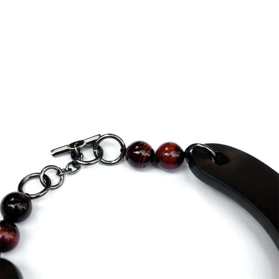 Collana in ebano con goccia Totem | CL EBGOCCIA