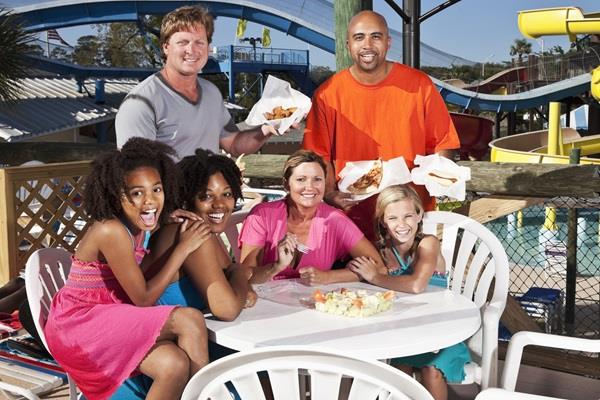 Group admission with meal combo