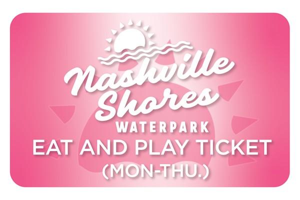 Waterpark Eat and Play Ticket