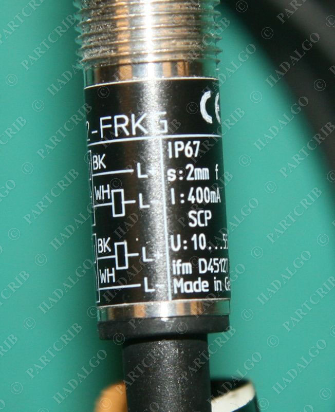 thumbnail image 2 of New Inductive Proximity Switch IFM IF5647 (IFA2004-FRKG/US-100-IRF) Replacement 2 of 6