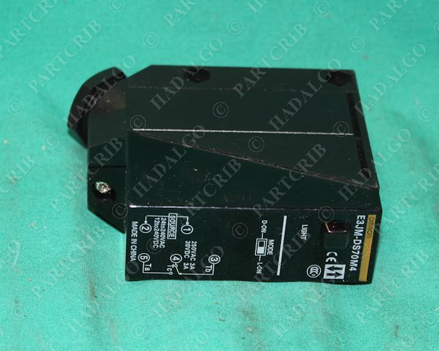 thumbnail image 2 of Omron E3JM-R4M4-G Photoelectric Switch Sensor – New In Box, 24~240VAC/VDC, E3JMR4M4G 2 of 2