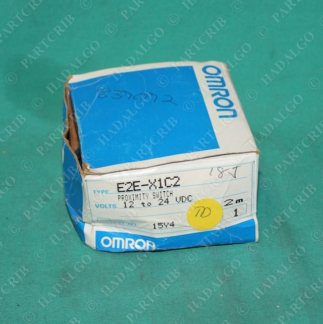 thumbnail image 2 of Omron E2E-X5E1 Proximity Sensor – 12-24VDC, New, Expedited Shipping 2 of 3