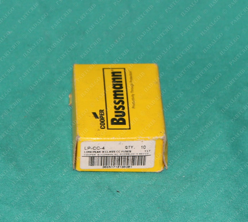 thumbnail image 2 of Bussmann LP-CC-4 4 Amp 600Vac Time Delay Fuse - LPCC 4 - Open Box 2 of 3