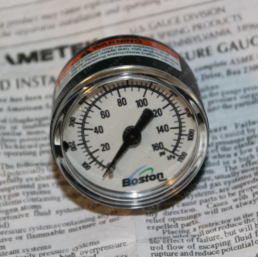 Boston, CPT E611C0160, 1330791, Ametek Pressure Gauge
