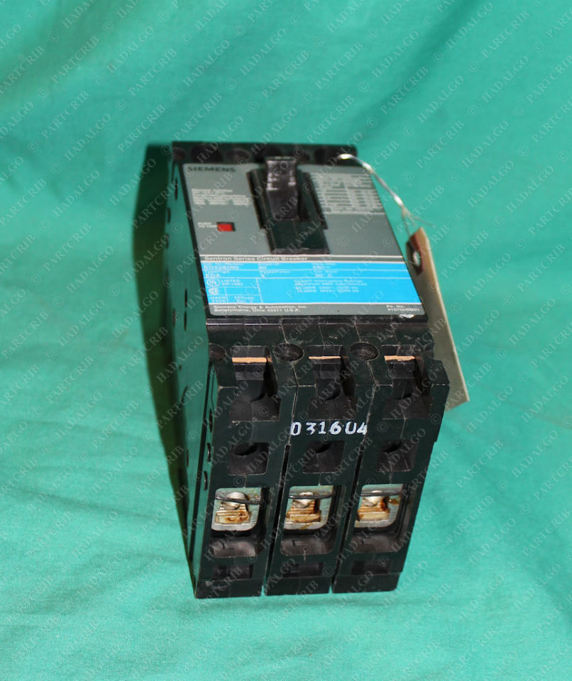 Siemens, ED43B080, Sentron Series Circuit Breaker 80A 3pole | PartCrib.com