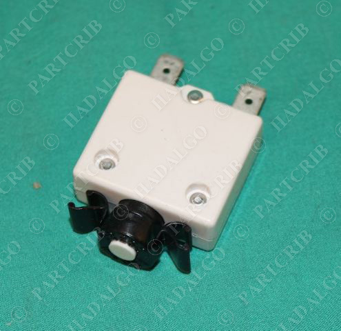 MP, 1600-144-100, 10a Push to Reset Pushbutton Circuit Breaker CLB-103-00DNN-W-A