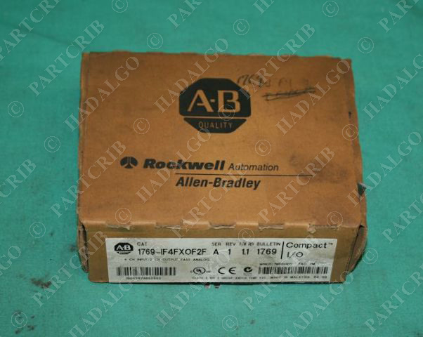 Allen Bradley, 1769-IF4FXOF2F, Fast Analog Module 4CH Input/ 2CH Output NEW