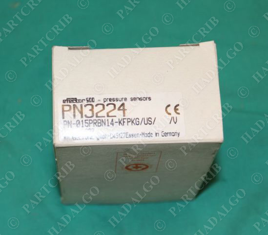 IFM Efector, PN3224, PN-015PRBN14-KFPKG/US/ /V, Pressure Sensor