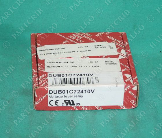 Carlo Gavazzi, DUB01C72410V, Voltage Level Relay Monitor NEW