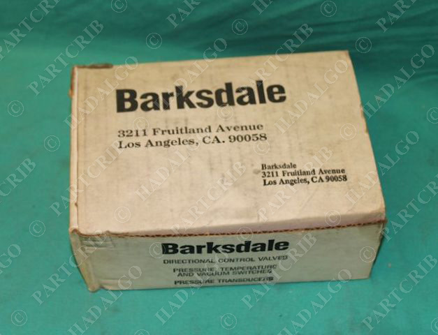 Barksdale, B2T-H12, Pressure Actuated Switch NEW