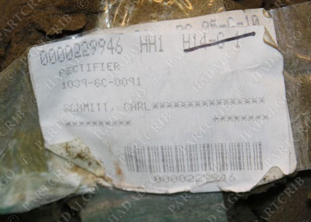 1039-6C-0091, Rectifier