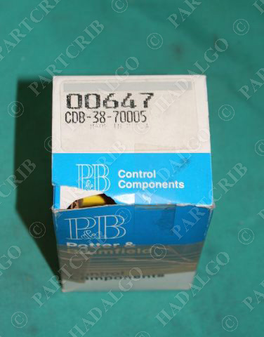 Potter & Brumfield, CDB-38-70005, Time Relay 1.8-180sec 10Amp 240VAC NEW