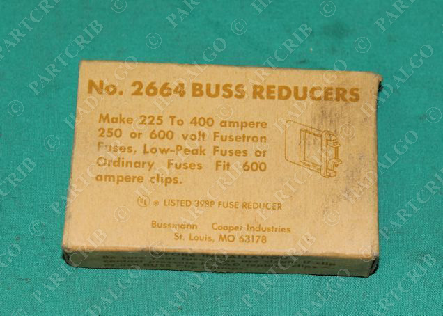 Bussmann, 2664, Fuse Reducer buss Cooper