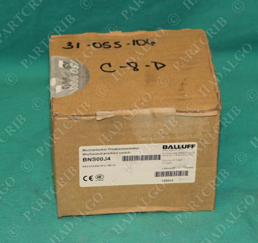 Balluff, BNS00J4, BNS 819-D04-R12-100-10, Mechanical Position Switch 4 Four Roller Limit NEW