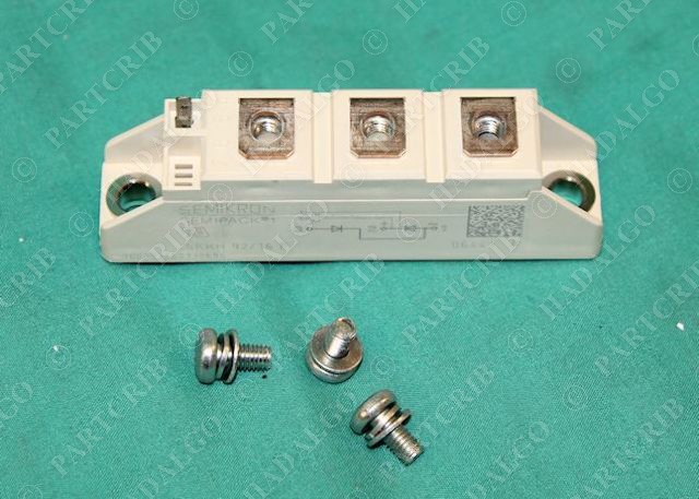 Semikron, SKKH 92/16E, SKKH92 16E, Semipack Thyristor Diode