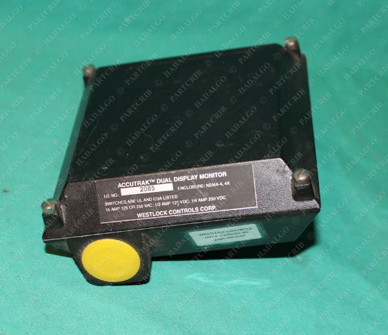 Westlock Accutrak, 2004SFC2A2M0200, 2085-NO-D40, Pentair Dual Display Monitor Valve Operator Actuator