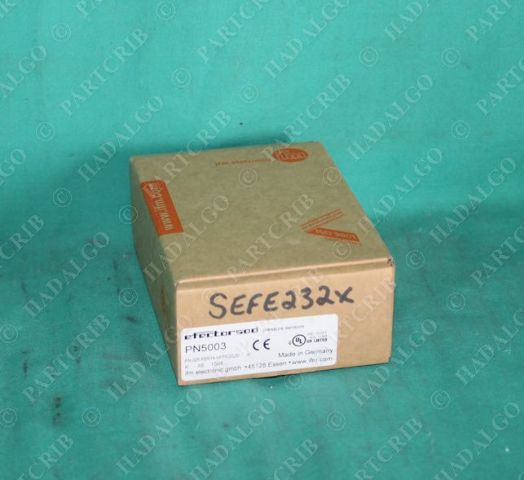 IFM, PN5003, PN-025-RBR14-HFPKG/US/  /V, Pressure Sensor Transducer