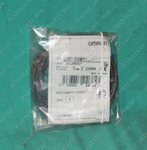 Omron, E2E-X5MY1, Proximity Sensor Switch 24-240VAC Japan OEM Original