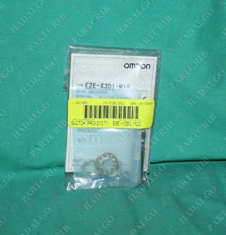 Omron, E2E-X3D1-M1G, Proximity Sensor Switch 12-24VDC