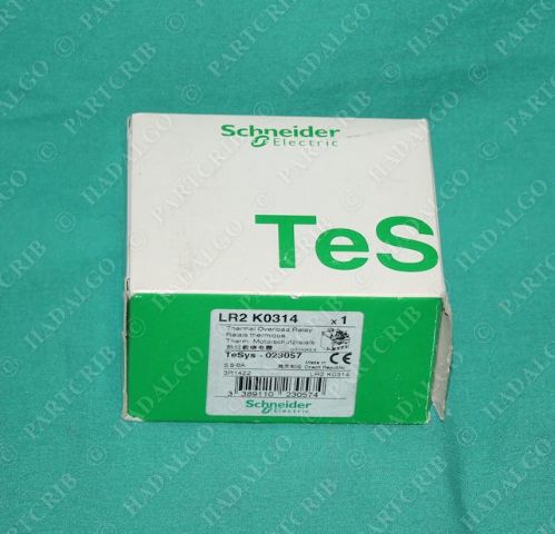 Schneider Electric, LR2 K0314, Thermal Overload Relay Motor Protector Telemecanique 5.5-8A OEM