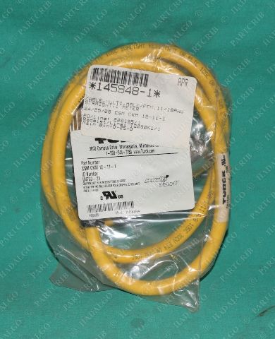 Turck, CSM CKM 12-11-1, U4703-23, 145948-1, 12p 12 Pin PVC Multifast Cordset Cable