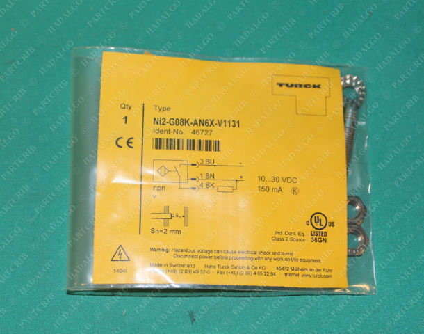 Turck, Ni2-G08K-AN6X-V1131, 46727, Proximity Sensor