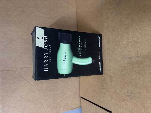 Harry Josh Pro Dryer 2000 Hair Professional Styling Dryer Damaged Box Made in France # 1