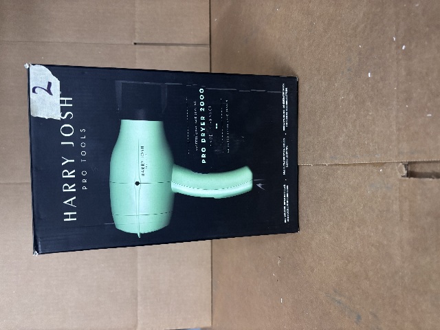 Harry Josh Pro Dryer 2000 Hair Professional Styling Dryer Damaged Box Made in France # 1