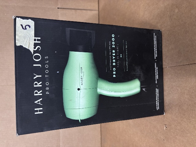 Harry Josh Pro Dryer 2000 Hair Professional Styling Dryer Damaged Box Made in France # 1