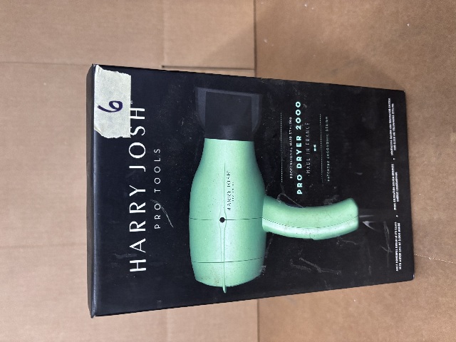 Harry Josh Pro Dryer 2000 Hair Professional Styling Dryer Damaged Box Made in France # 1