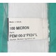 PEM100-3"PX24"L, 100 Micron Felt Filter Bag