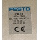 Festo, IFB6-03, 18736, Manifold Valve Pneumatic Bus Control Block