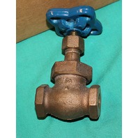 Nibco T-235-Y Bronze Globe Valve 1/4" Threaded End .25" NEW